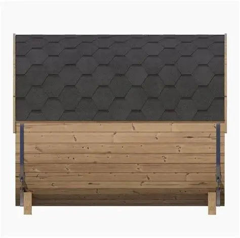 SaunaLife Model E8W Sauna Barrel w/ Rear Window – 6-Person ERGO Series