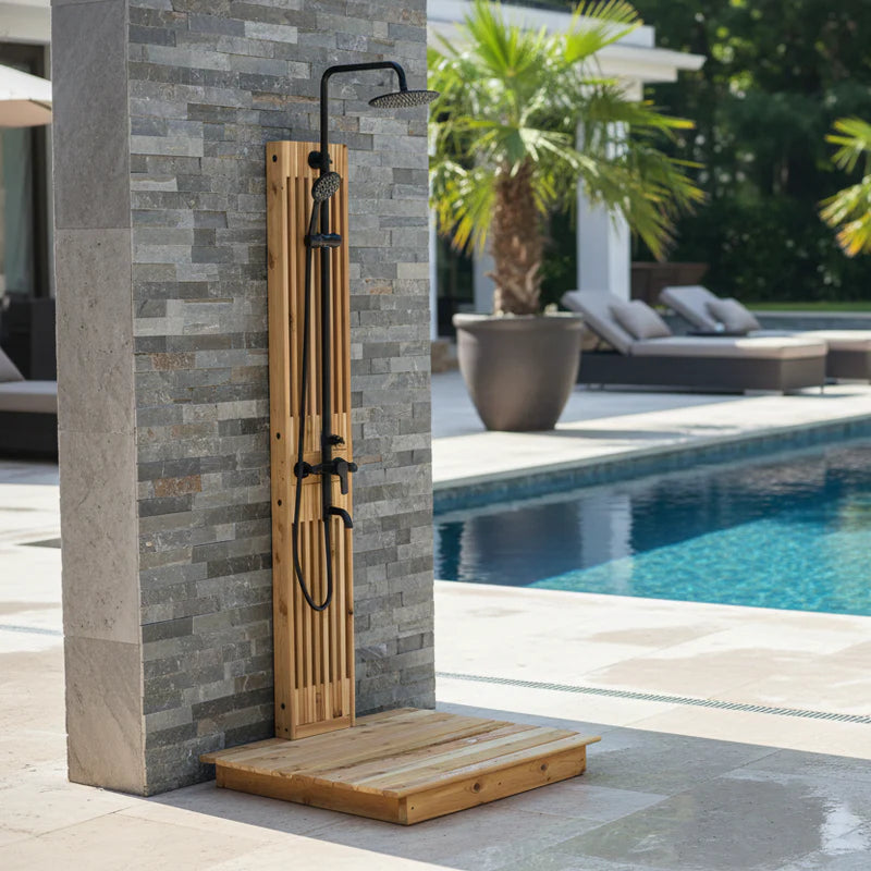 CRM Cascade Floor-Mounted Shower System