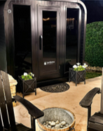 Muskoka Outdoor Cube Sauna [Limited Black Edition]