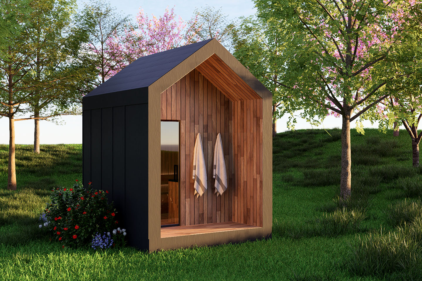 Sweaty Yeti Sauna – 4 to 6 Person Outdoor Sauna