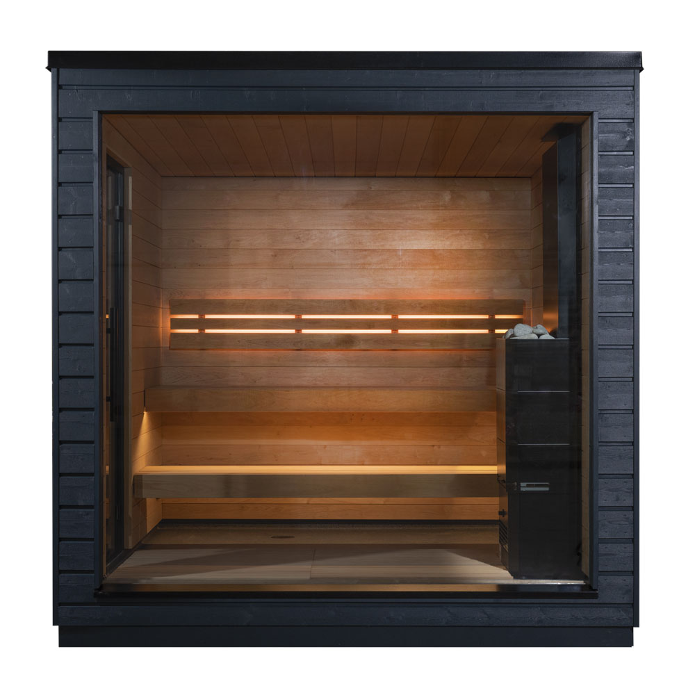 SaunaLife Model G6 5-Person Outdoor Sauna – Pre-Assembled