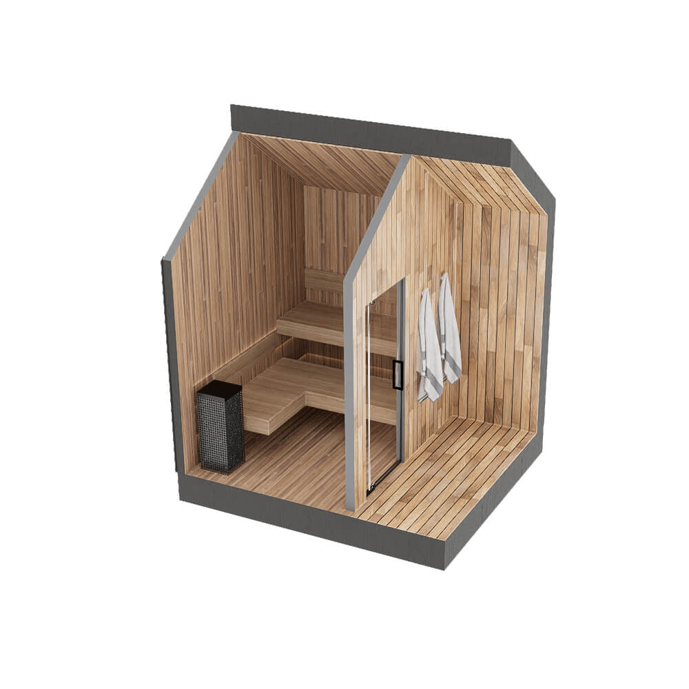 Sweaty Yeti Sauna – 4 to 6 Person Outdoor Sauna