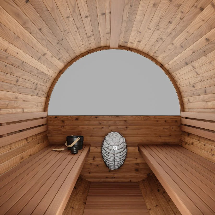 Barrel No. 82 – Natural (Wide Window & Porch) | Thermory