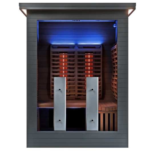 Sun Home Luminar™ Outdoor 2-Person Full Spectrum Infrared Sauna