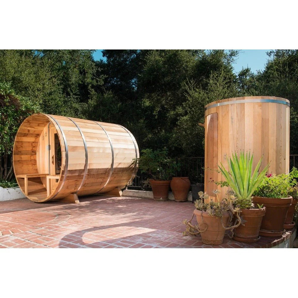 Dundalk Leisurecraft Rainbow Outdoor Shower – Cedar Barrel